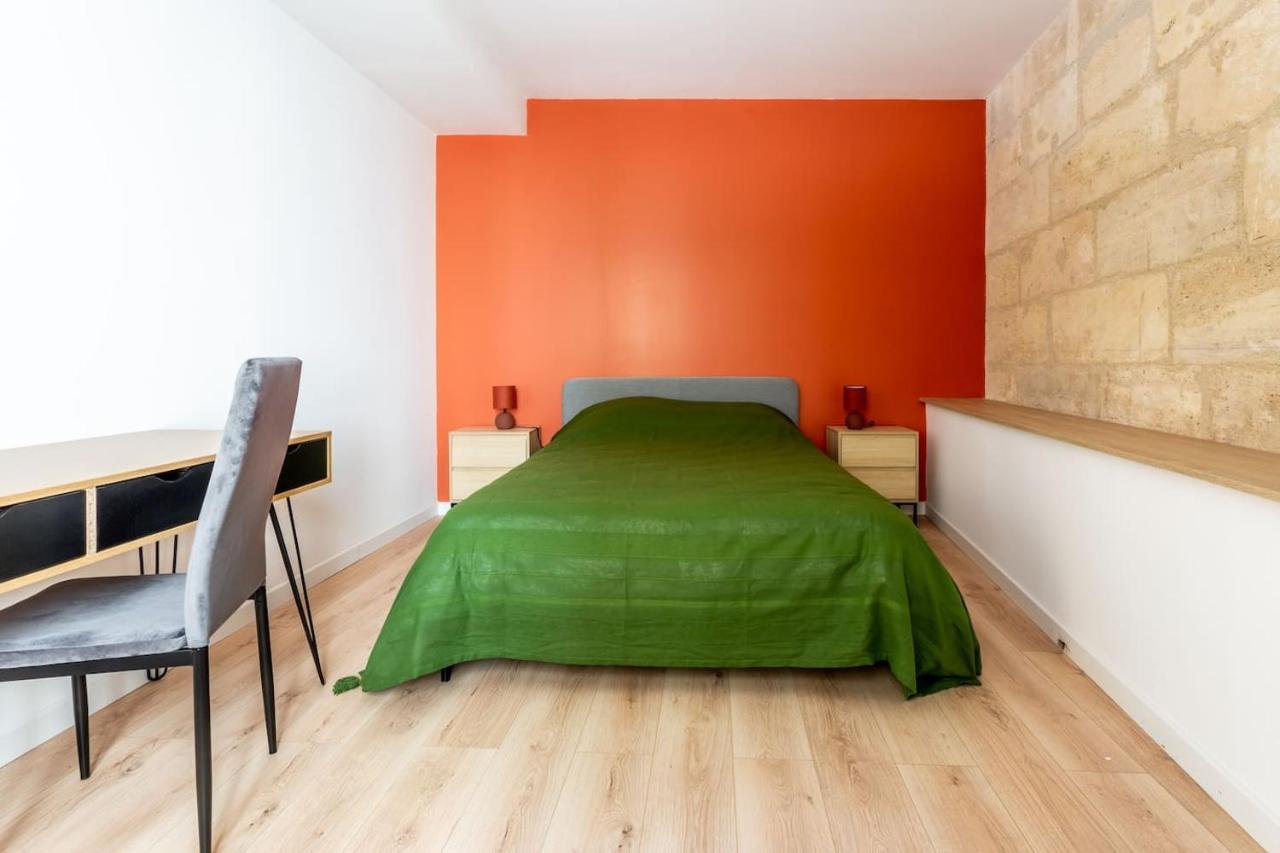 Joli Appartement Avec Jardin / Vieux-Lormont Exterior foto